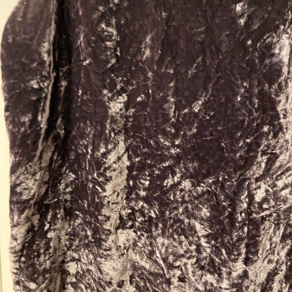 Jessica Holbrook Easy Care Sleeveless Crushed Velvet Top Size 1X - Picture 3 of 6